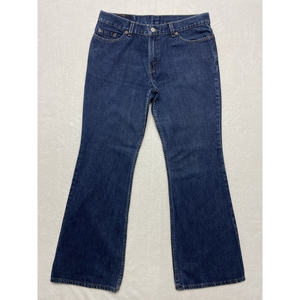 Vintage Levi's 514 Superlow Flared Women's Jeans Size 13 Junior M USA Made Y2K